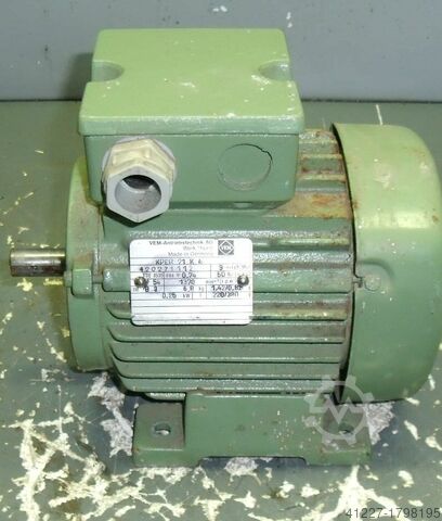 Electric motor 0.25 kW 1370 rpm VEM KPER71K4