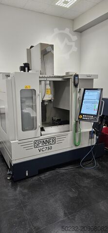Vertikalt bearbetningscenter Spinner VC 750