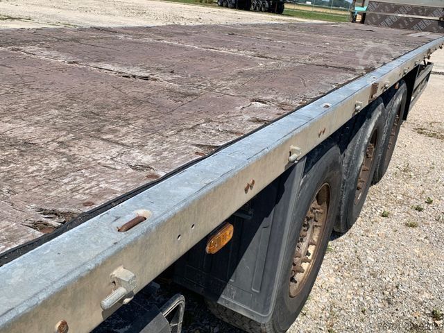 Semirreboque com plataforma de trabalho SCHMITZ CARGOBULL SPR24_ Plateau ohne Bordwände_ Flatbed_ verzinkt
