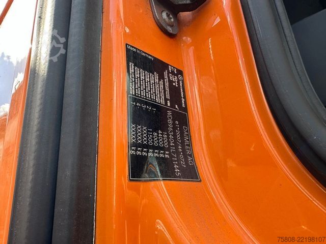 Standaard trekker MERCEDES-BENZ Actros 1845 Nebenantrieb Schubbodenhydraulik ACC