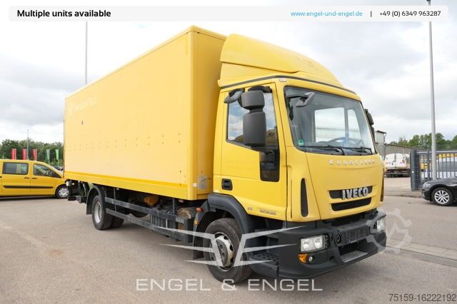 Samochód ciężarowy typu furgon iveco EuroCargo ML 120 E28/P AHK LBW Koffer 7,00x2,44x1,98