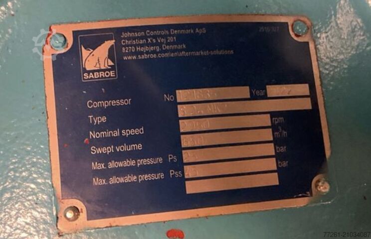  Screw cooling compressor (2x) ABB SVA 24