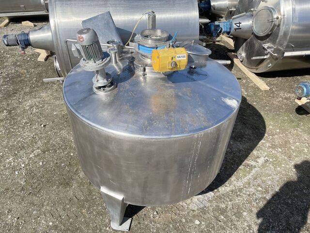2200litrová míchací nádoba z nerezové oceli V2A  S15991