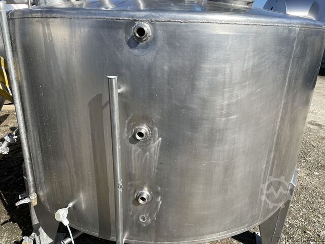 2200litrová míchací nádoba z nerezové oceli V2A  S15991