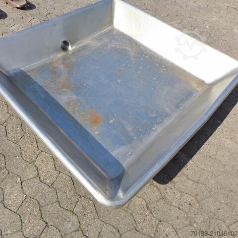 Otevřená vana 200 litrů z nerezové oceli V2A  9243