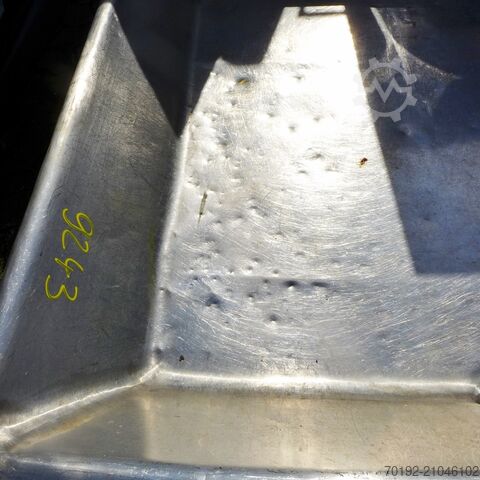 Otevřená vana 200 litrů z nerezové oceli V2A  9243