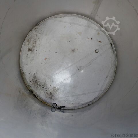 Δεξαμενή αποθήκευσης 1000 λίτρων από ανοξείδωτο ατσάλι V2A  9190