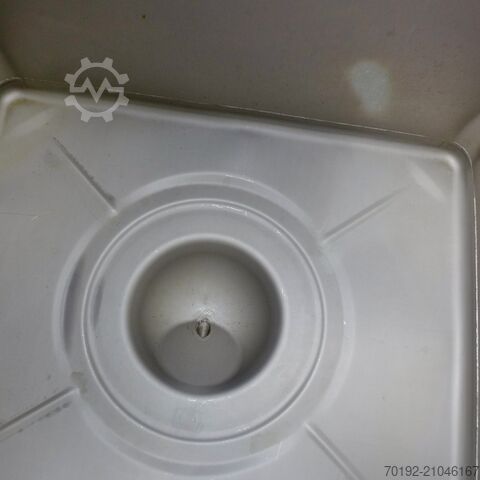 Δοχείο IBC 1000 λίτρων από V2A με πλαίσιο από ανοξείδωτο ατσάλι Blefa 9186