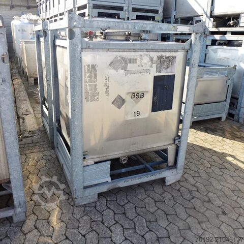 Δοχείο IBC 1000 λίτρων από V2A Umformtechnik Hausach (UCON) 9170