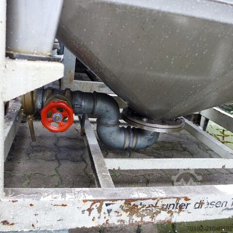 Δοχείο 1000 λίτρων από V2A  9159