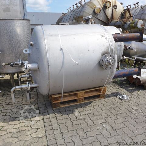 2480 colliers à vide réservoir de stockage en acier inoxydable V2A  9157