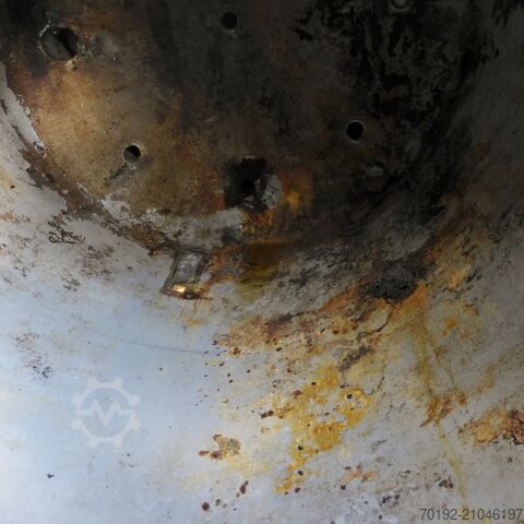 2480 colliers à vide réservoir de stockage en acier inoxydable V2A  9157