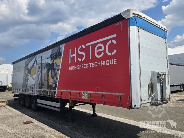 Open semitrailer with tarp Schmitz Cargobull Semitrailer Curtainsider Standard