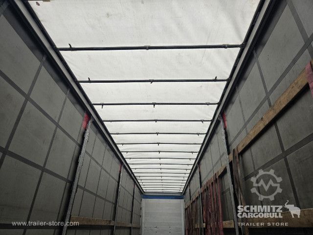 Open semitrailer with tarp Schmitz Cargobull Semitrailer Curtainsider Standard