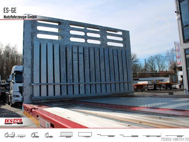 Arbejdsplatform sættevogn FAYMONVILLE MAX Trailer MAX210 Telesattel