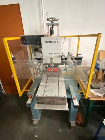 Máquina de estampado en caliente Máquina de estampado con lámina caliente Gierlich PE 1200-2400-2P electronic