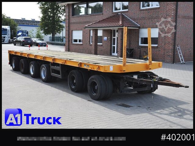 Remolque abierto GOLDHOFER 6achs Plattform, Ballast, 60to., Schwerlast,