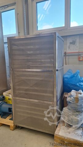 Meyve ve sebze, tütün ve benzerleri için kurutma makinesi. SILO-TEHNIKA KKS15