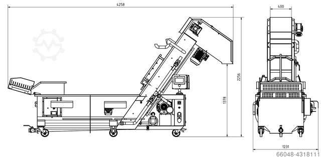 MDK 3000 BÜRSTENWASCHANLAGE Maurer Gép MDK 3000