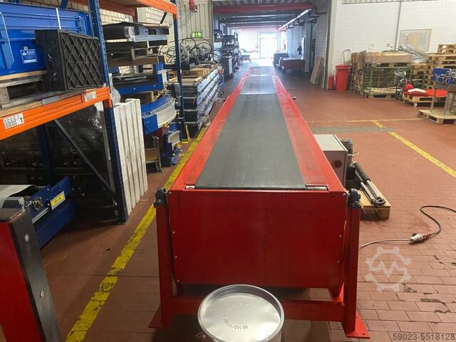 Teleskopisk transportör Transportband Budde TGF 02