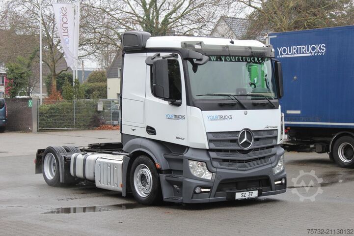 Volume tractor unit Mercedes-Benz Actros 1842 E6  Flachdach Mega ACC LDW NUR 211TKM
