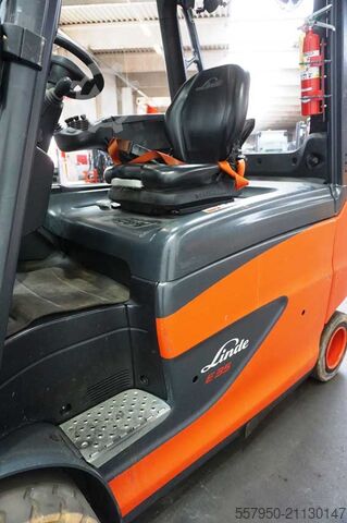 Forklift Linde E 35 Triplex Doppelzusatzhydraulik