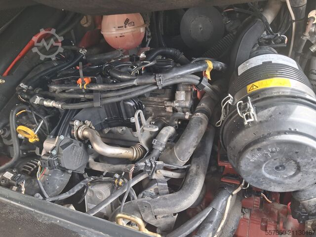 ανυψωτικό περονοφόρο με εμπρόσθιο φορτηγό Linde H 30 Diesel Triplex Zinkenverstellgerät