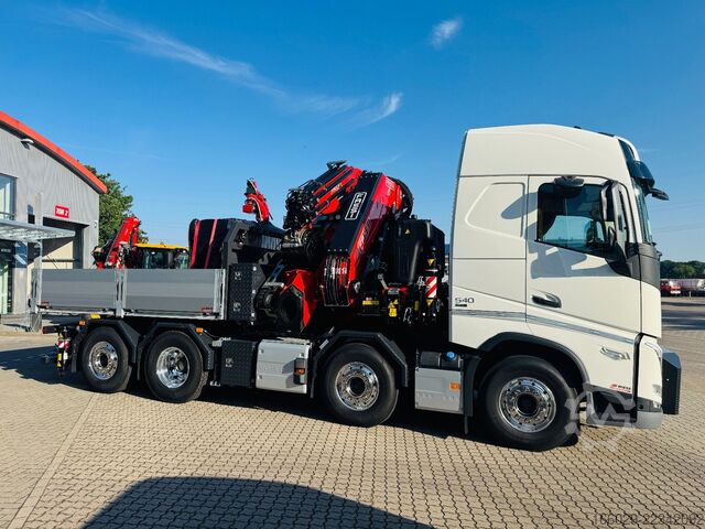 Φορτηγό με επίπεδη καρότσα VOLVO FH 500 8x2 mit F990RA.2.28 L616 V30