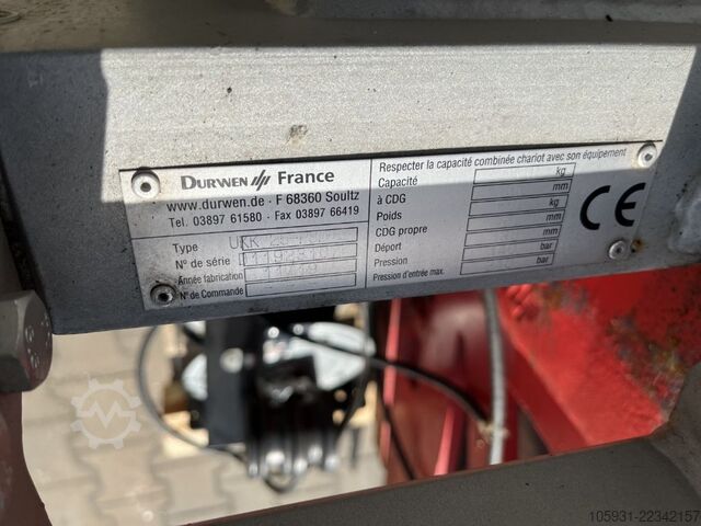 Pinza per casse Durwen UKK 25-PSD-E