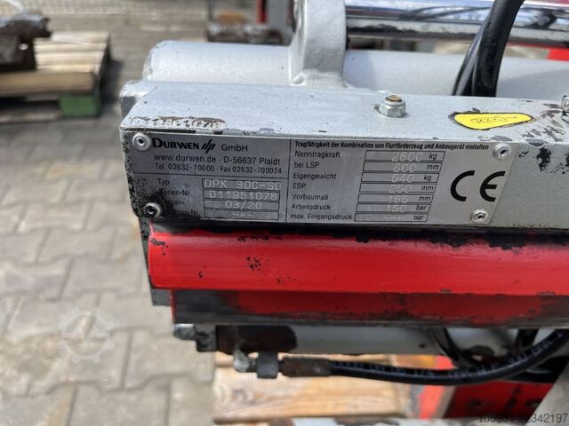 Forca per pallet doppia Durwen DPK30C-SO