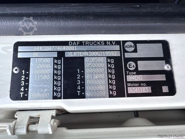 Standard-SZM DAF XF 480 SSC 2018 AUTOMATIC  PTO PREPARED