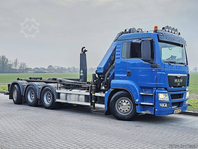 Containertransport (haakarmsysteem) M.A.N. 35.440 TGS