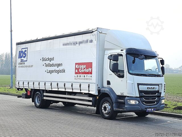 Glidende presenning DAF LF 290 16T TAILLIFT AIRCO