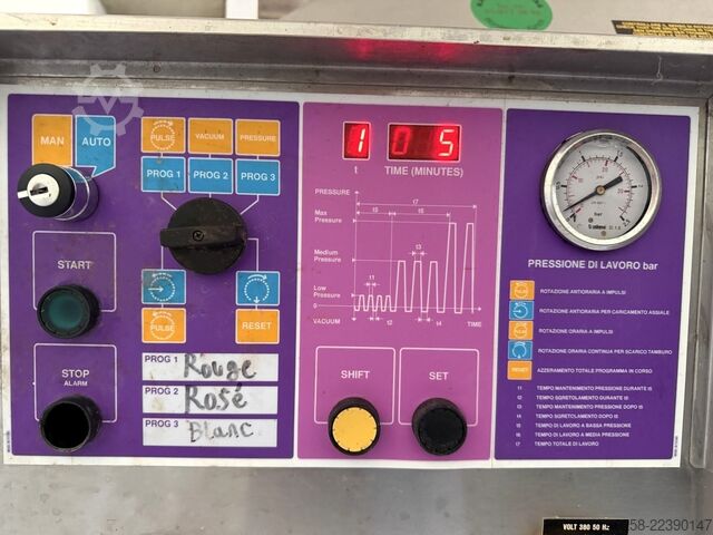 Traubenpresse DELLA TOFFOLA PE 12