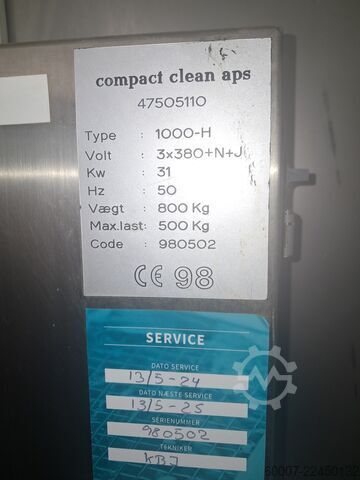 Station de lavage compacte Magido Teijo compact clean aps Magido Teijo 1000-H