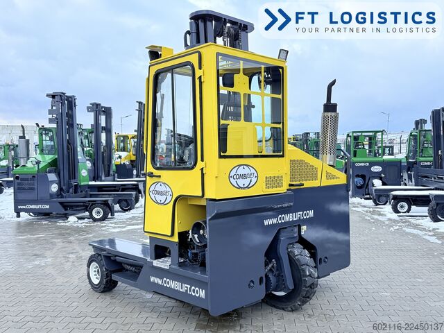 4-vejs gaffeltruck Combilift C4000 GAS DUPLEX 4600 FORK POSITIONER