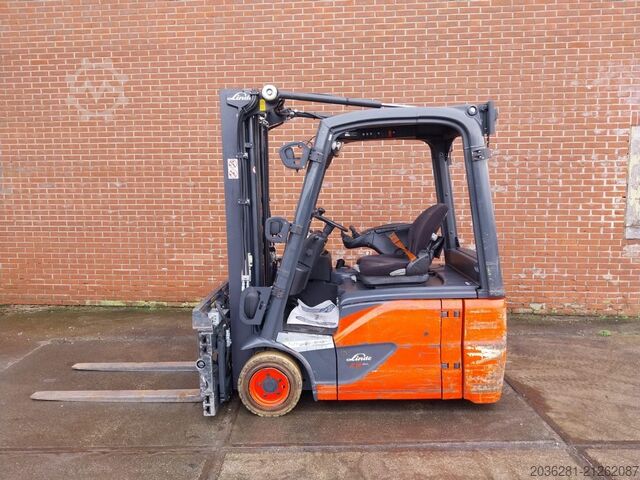 Electric 3-wheel forklift Linde E16-02