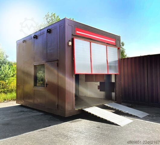 Kontener warsztatowy  Werkstatt Garage Container Büro Office