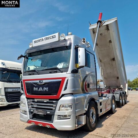 Standart çekici ünitesi MAN TGX 18.500, Euro 6, Intarder, Kipphydr., TÜV, 2x