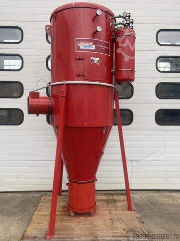 Welding fume extraction, filter system, dust extraction; central extraction, extraction system, silo LINCOLN NORWELD FU-80-A