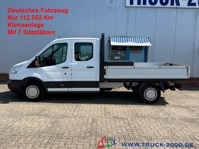 Pick-up varevogn Ford Transit 350 2.2 TDCI DoKa 7 Sitze Klima AHK 2,7t