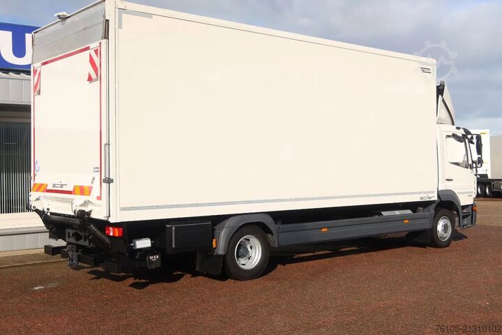 Box body Mercedes-Benz Atego 1223 1223 L  Bak + Klep Bar 3000 KG