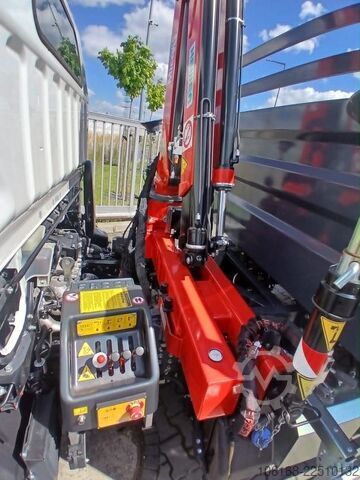 Jeřáb s sklápěčem Fuso Canter 7C15 Fassi Kran 3-seiten Kipper