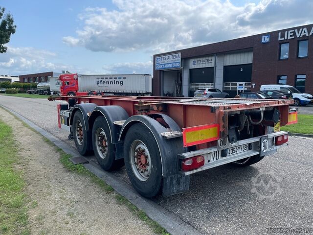 Containertransport Van Hool Chassis 20 FT Chassis / Tank / ADR / SAF Axles ...