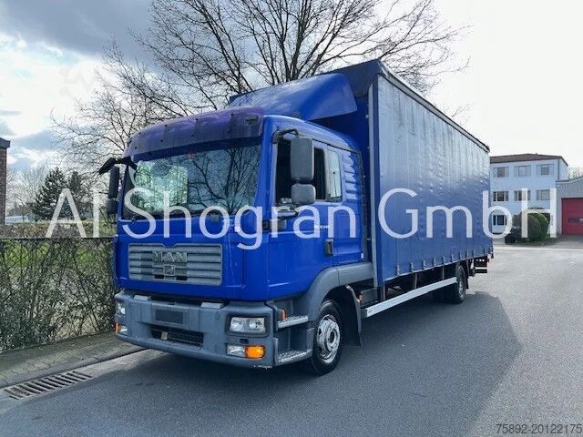 Ponyva MAN TGL 12.240 Pritsche + Plane/Eu4/LBW