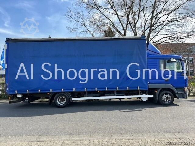 Ponyva MAN TGL 12.240 Pritsche + Plane/Eu4/LBW