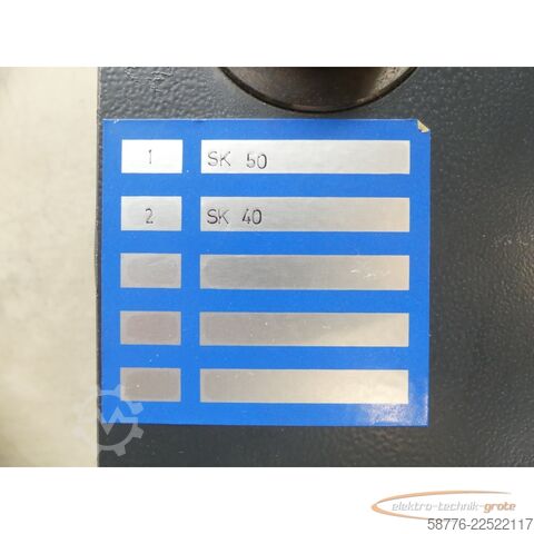 Στοιχείο unbekannt Angetriebener Werkzeughalter SK40 / SK50 aus Zoller Maschine 6084 / H4000
