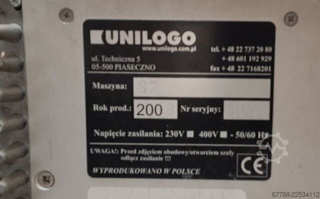 Etykieciarka do etykiet samoprzylepnych P.E. Labellers UNIVERSAL 8T 3S + UNILOGO