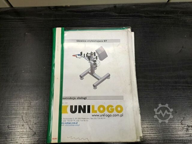 Etykieciarka do etykiet samoprzylepnych P.E. Labellers UNIVERSAL 8T 3S + UNILOGO