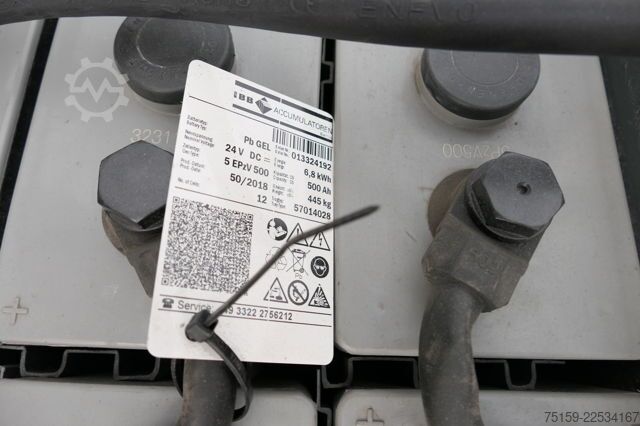 Otro linde P 60 Z Schlepper Batterie 50/2018